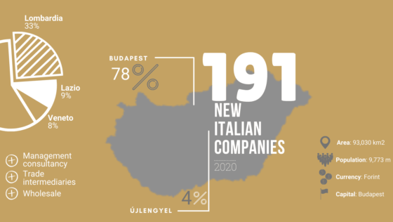 Italian companies founded in Hungary during 2020