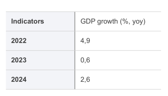 Hungary's GDP growth. Source: https://economy-finance.ec.europa.eu/economic-surveillance-eu-economies/hungary/economic-forecast-hungary_fr