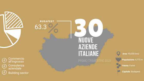 Analisi delle aziende italiane in Ungheria fondate nel primo trimestre del 2023